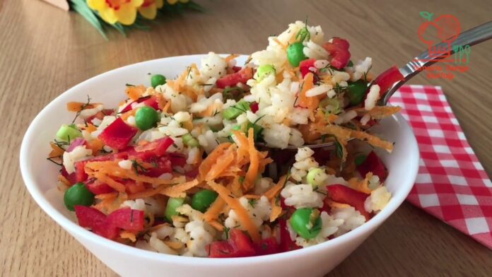Çin Salatası Pirinç Salatası Tarifi